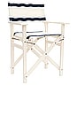 view 1 of 3 Directors Chair Table Height in Riviera White