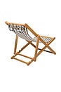 view 2 of 7 Sling Chair in Monaco Black Stripe