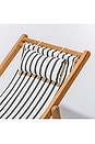 view 4 of 7 Sling Chair in Monaco Black Stripe