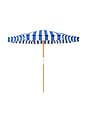 view 1 of 5 Amalfi Umbrella in Crew Mediterranean Blue Stripe