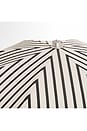 view 3 of 3 Premium Umbrella in Monaco Black Stripe