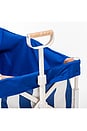 view 7 of 7 Folding Beach Cart in Crew Mediterranean Blue Stripe