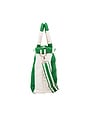 view 3 of 5 Cloud Cooler Tote Bag in Crew Canyon Green Stripe