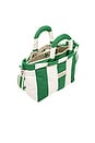 view 4 of 5 Cloud Cooler Tote Bag in Crew Canyon Green Stripe