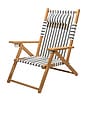view 1 of 8 Tommy Chair in Monaco Black Stripe