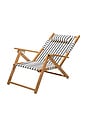 view 3 of 8 Tommy Chair in Monaco Black Stripe
