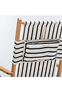 view 5 of 8 Tommy Chair in Monaco Black Stripe