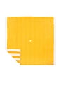 view 1 of 6 COUVERTURE DE PLAGE BEACH BLANKET in Crew Mimosa Yellow Stripe