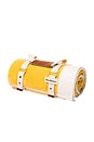 view 5 of 6 COUVERTURE DE PLAGE BEACH BLANKET in Crew Mimosa Yellow Stripe