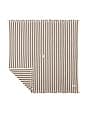 view 2 of 7 MANTA PLAYA BEACH BLANKET in Monaco Black Stripe