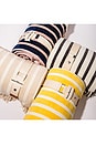 view 7 of 7 MANTA PLAYA BEACH BLANKET in Monaco Black Stripe