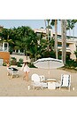 view 5 of 5 CHAISE DE PLAGE TOMMY CHAIR in Rivie White