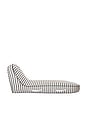 view 2 of 7 BOUÉE DE PISCINE POOL LOUNGER in Monaco Black Stripe