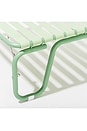 view 5 of 5 CHAISE LONGUE SUNLINER LOUNGER in Jade Green