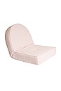 view 2 of 6 Reclining Pillow Lounger in Laurens Pink Stripe