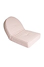 view 3 of 6 Reclining Pillow Lounger in Laurens Pink Stripe