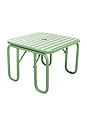 view 1 of 4 Sunliner Side Table in Jade Green
