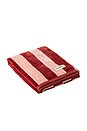 view 1 of 2 TOALLA DE PLAYA BEACH TOWEL in Terry Terracotta Stripe