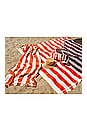 view 3 of 3 Holiday Towel in Crew Le Sirenuse Stripe