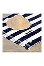 view 3 of 6 Holiday Towel in Crew Navy Stripe