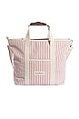 view 1 of 3 The Cooler Tote Bag in Laurens Pink Stripe