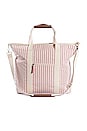 view 2 of 3 The Cooler Tote Bag in Laurens Pink Stripe