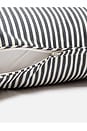 view 3 of 6 Rectangle Throw Pillow in Laurens Navy Stripe