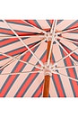 view 3 of 6 Amalfi Umbrella in Bistro Dusty Pink Stripe