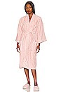 view 2 of 7 Robe And Slipper Set in Laurens Pink Stripe
