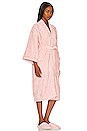 view 3 of 7 Robe And Slipper Set in Laurens Pink Stripe