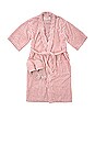 view 5 of 7 Robe And Slipper Set in Laurens Pink Stripe