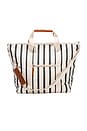 view 2 of 4 Cooler Tote Bag in Monaco Black Stripe