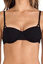 view 4 of 4 Prima Demi Top in Viceroy Noir