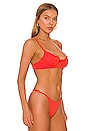 view 2 of 4 x Elizabeth Turner Elizabeth Bikini Top in Candy Apple