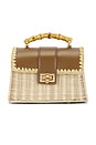 view 2 of 5 Debon Bag in Chocolate & Natural