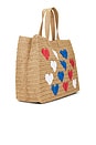 view 3 of 4 Be Mine Tote in Sand Patriot