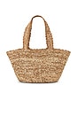 view 2 of 4 Aster Trapeze Tote in Natural Multi