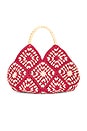 view 2 of 4 SAC FOURRE-TOUT STORMI in Red & Natural