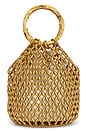view 1 of 4 BOLSO HEBILLA RUMI in Gold
