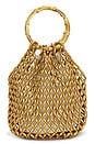view 2 of 4 BOLSO HEBILLA RUMI in Gold