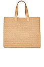 view 2 of 4 Hola Beaches Tote in Sand & Red