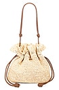 view 2 of 5 Marcela Bag in Natural & Chocolate