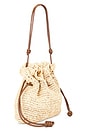 view 4 of 5 Marcela Bag in Natural & Chocolate