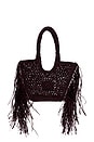 view 3 of 5 Hunter Mini Fringe Tote in Chocolate