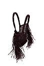 view 5 of 5 Hunter Mini Fringe Tote in Chocolate