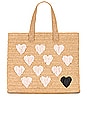 view 1 of 4 Be Mine Tote in Sand & Dusty