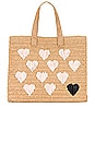 view 2 of 4 Be Mine Tote in Sand & Dusty
