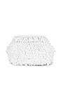 view 1 of 4 Meila Fringe Clutch in White
