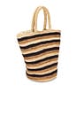 view 3 of 4 Marisol Striped Tote in Neutral
