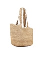 view 3 of 4 Odesa Tote in Natural & White